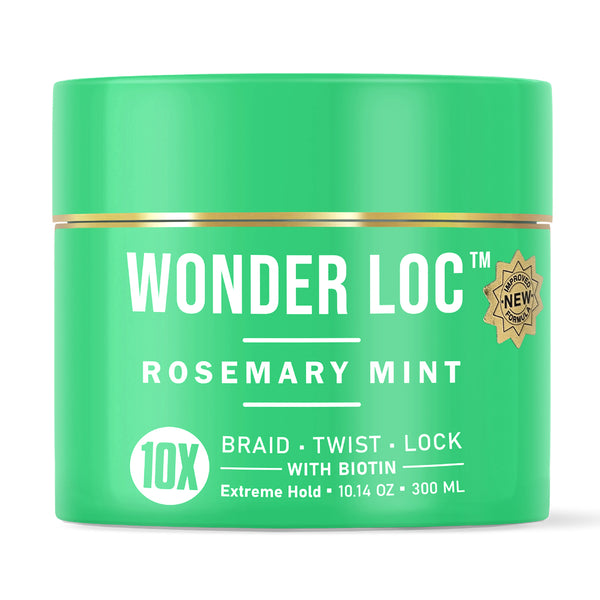 Wonder Loc™ Braid Twist Lock GEL with Biotin Extreme Hold 10.14 Oz. [ROSEMARY MINT]